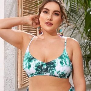SHEIN Tie Dye Bikini 1XL